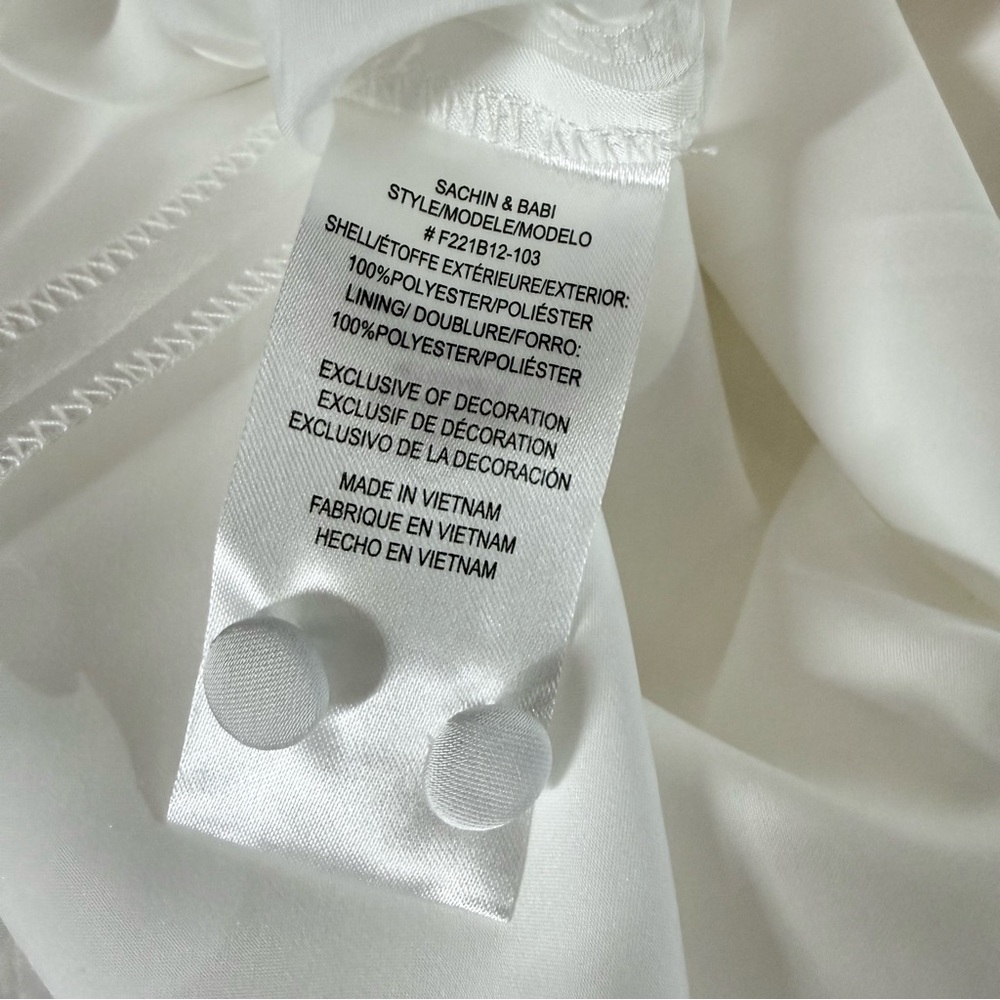 Sachin & Babi Anthropologie Dylan Slip Dress Lace Satin NWT - Picture 8 of 12